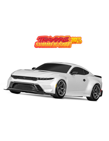 Traxxas 4-TEC 2024 Ford Mustang Drift BLANCO