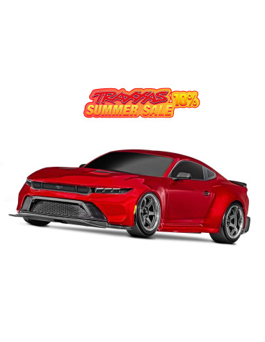 Traxxas 4-TEC 2024 Ford Mustang Drift ROJO