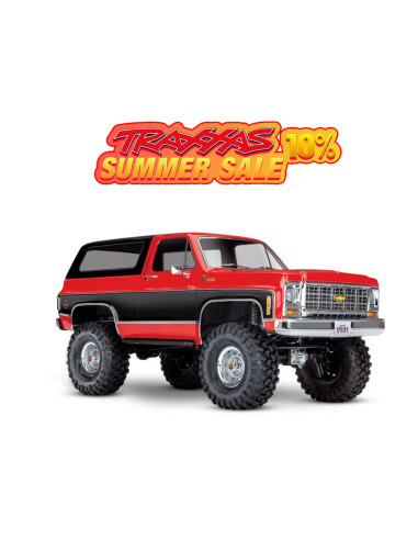 Traxxas TRX4 1979 Chevrolet Blazer Clipless RED