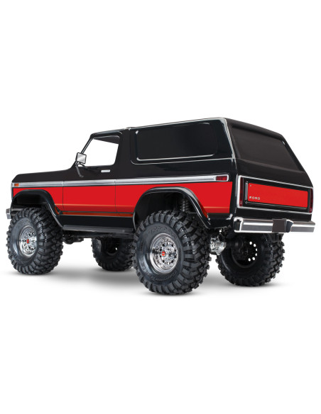 TRX4 Traxxas FORD BRONCO Clipless Black/Red 1/10 RTR