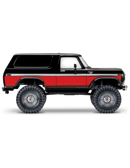 TRX4 Traxxas FORD BRONCO Clipless Black/Red 1/10 RTR