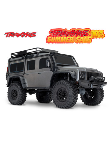Traxxas TRX4 Defender Clipless Crawler PLATA 1/10