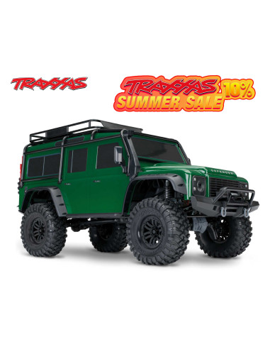 Traxxas TRX4 Defender Clipless Crawler Verde 1/10