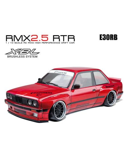 COCHE DRIFT MST RMX 2 5 RWD E30RB BRUSHLESS ROJO
