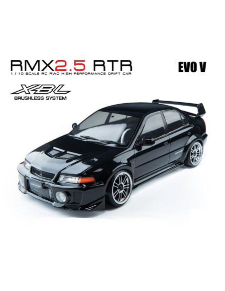 COCHE DRIFT MST RMX 2 5 RWD EVO V BRUSHLESS NEGRO 