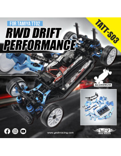 Aluminium RWD Large Angle stearing  TATT-S03/TT02  2