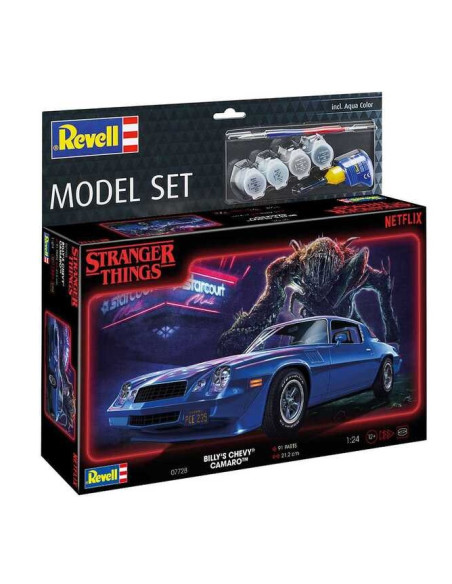 Stranger Things Billy's Chevy Camaro Revell Model 