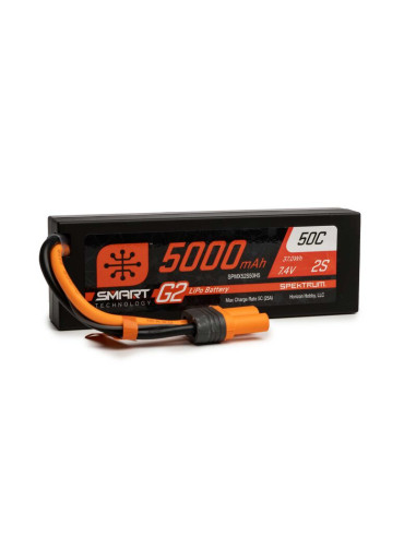 Batería LiPo 7 4V 5000mAh 2S 50C Smart G2 IC5