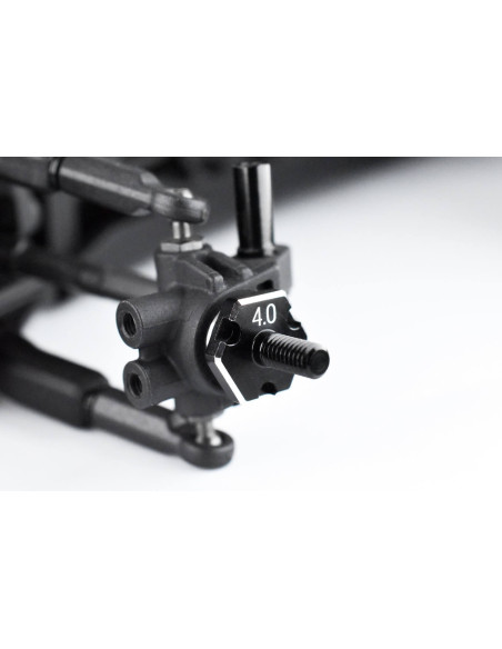 Ejes delanteros de aluminio Reve D RDX (4,0 mm, 2