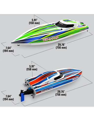 Lancha Disruptor 4S 40+ MPH High-Performance...