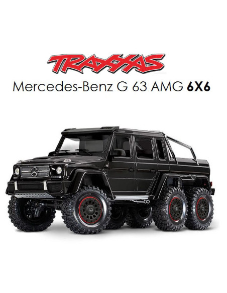 TRX-6 Mercedes-Benz G 63 AMG Body 6X6 Traxxas - BLACK