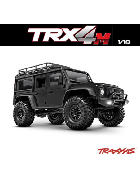 TRX-4M 1/18 Traxxas Crawler Defender 4WD - Black