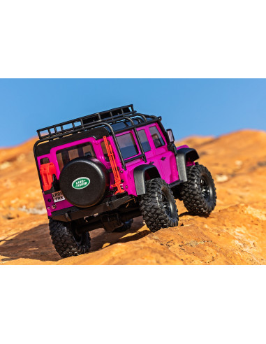 TRX-4M 1/18 Traxxas Crawler Defender 4WD - Pink
