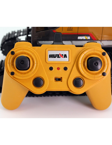 EXCAVADORA HUINA 1592 1/14 VOLVO SEMI METALICA