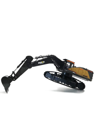 EXCAVADORA HUINA 1592 1/14 VOLVO SEMI METALICA