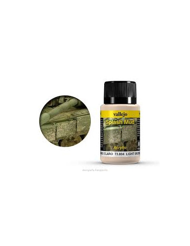 Efecto Salpicadura Barro Marrón Claro 40ml Vallejo