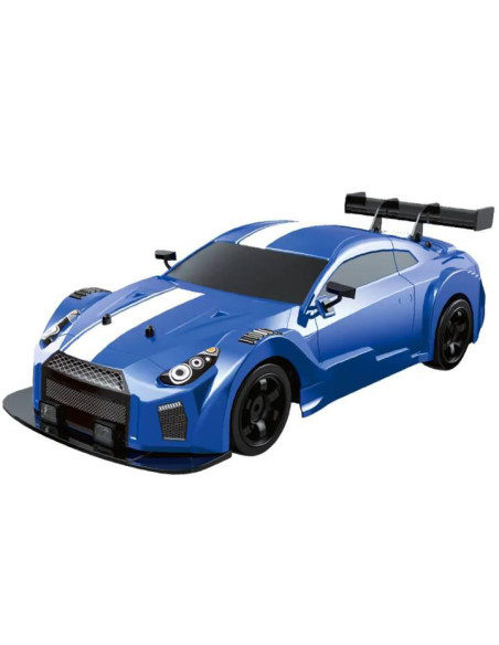 Coche Drift 1/16 Nissan RTR con luces efecto humo
