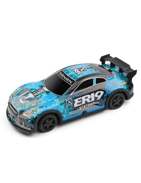 Coche Drift 1/22 ER19 RTR con luces Led - Azul