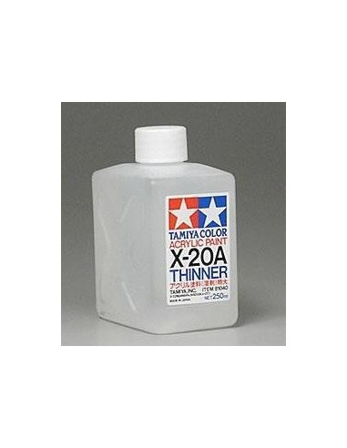 Thinner X-20A acrílico Tamiya (250ml)