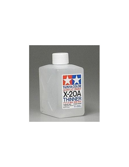 Thinner X-20A acrílico Tamiya (250ml)