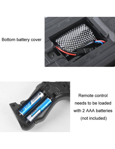 Coche Drift 1/16 Nissan RTR con luces+efecto humo