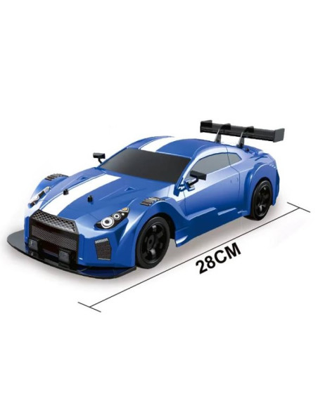 Coche Drift 1/16 Nissan RTR con luces+efecto humo