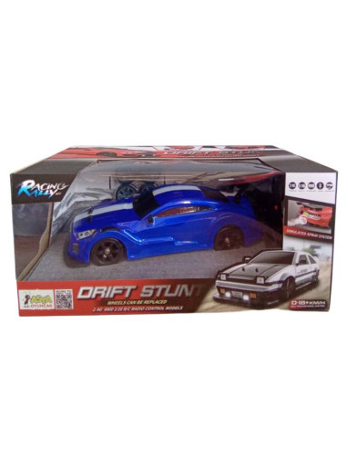 Coche Drift 1/16 Nissan RTR con luces+efecto humo