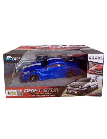 Coche Drift 1/16 Nissan RTR con luces+efecto humo