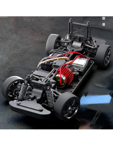 Coche Drift 1/12 Racing Rally RTR Blanco