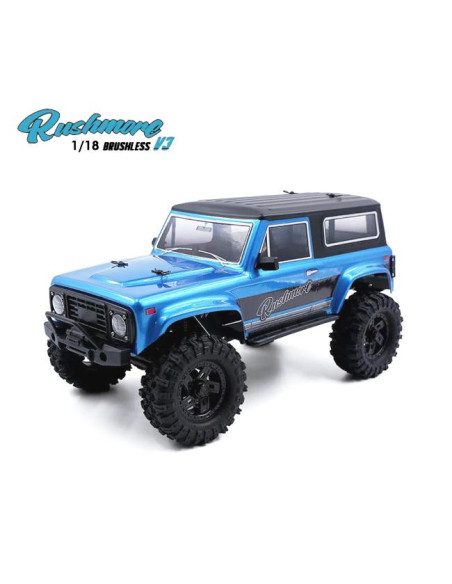 Crawler CR-18P  Rushmore BLS 2024  1/18 Cyan RTR