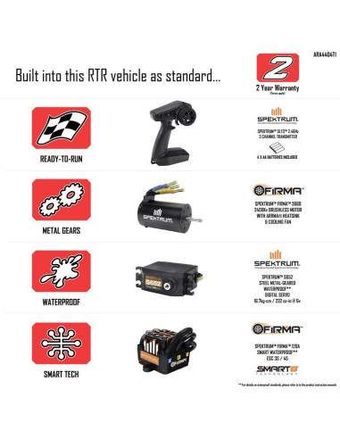 MOJAVE 1/8 4S 4X4 RTR Brushless Desert Truck W/Red