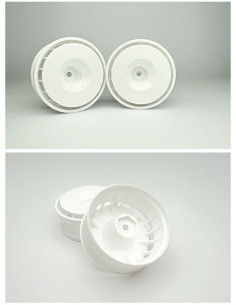 Llantas Reve D Drift GA18  Offset 4mm Blancas  2u