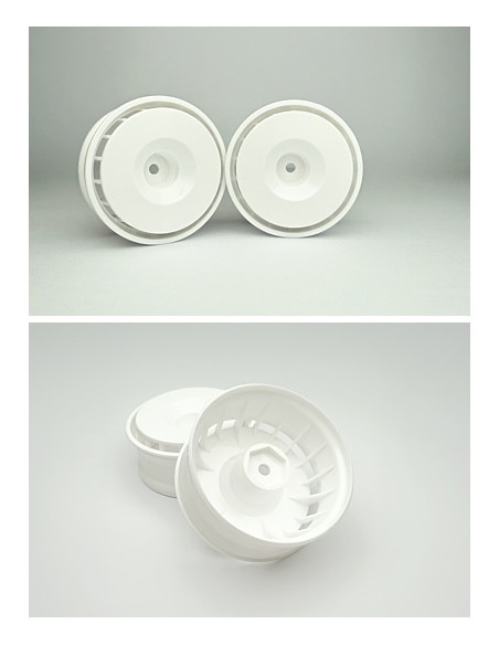 Llantas Reve D Drift GA18  Offset 4mm Blancas  2u 