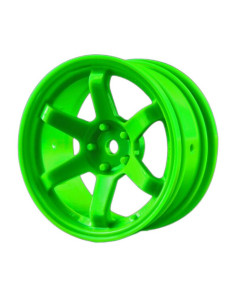 Llantas MST TE37 HIGH TE3 Offset  5 Verde  2u