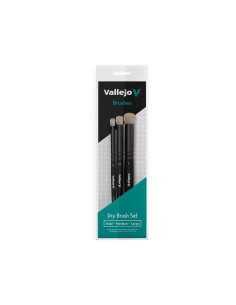 Dry Brush Dry Brush Set - Pelo Natural  S  M & L 