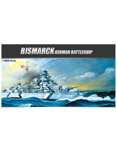 Buque German Battleship Bismarck 1/350 Academy