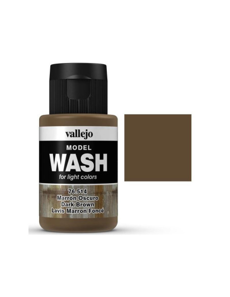 76 521 VALLEJO MODEL WASH - Tierra engrasada  35ml