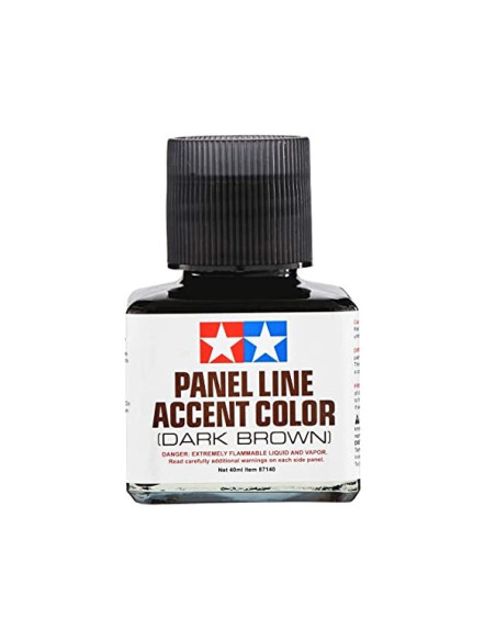 Panel Line Accent Color  Marrón Oscuro  40ml 