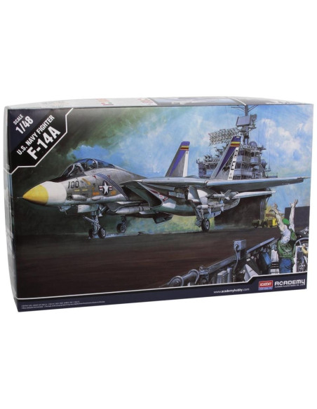 US  NAVY FIGHTER F-14A Academy 1/48