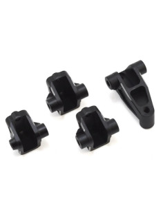 Aluminum Front & Rear Suspension Link Mount Set Bl