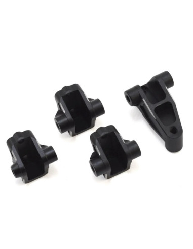 Aluminum Front & Rear Suspension Link Mount Set Bl