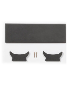 Peana Negra Completa 380x120mm Occre