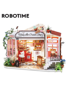 Rolife DIY Honey Ice cream Shop DG148