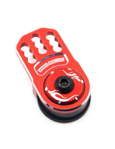 Aluminium Servo Arm Horn Futaba/Savox/Power HD Red