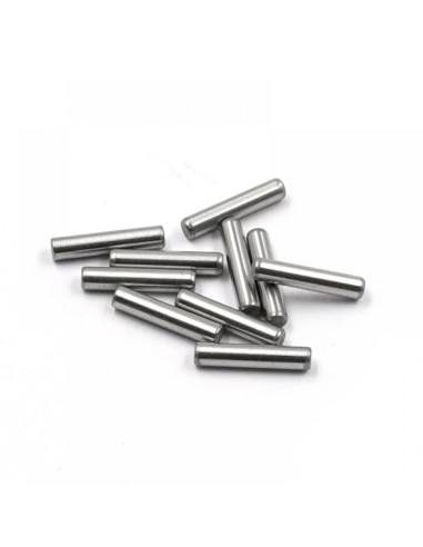 Pin hexágono hierro 2 x 9 8mm  10u 