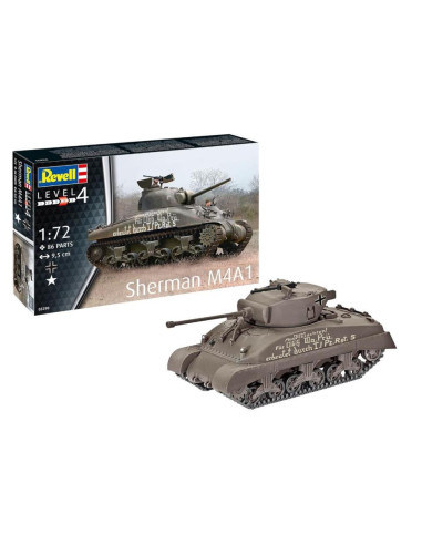 Tanque Sherman M4A1 1/72 Revell