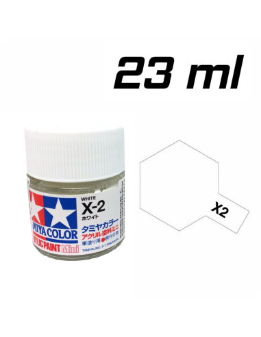 PINTURA ACRILICA X-2, BLANCO (23ml)