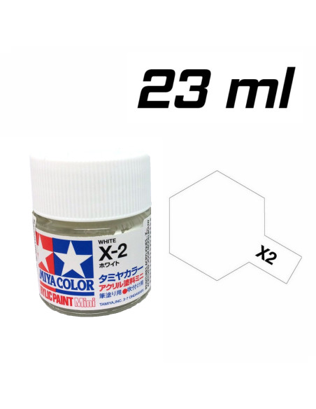 PINTURA ACRILICA X-2, BLANCO (23ml)