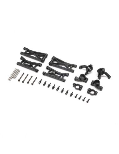 Kit brazos y manguetas  Micro-B Losi 1/24