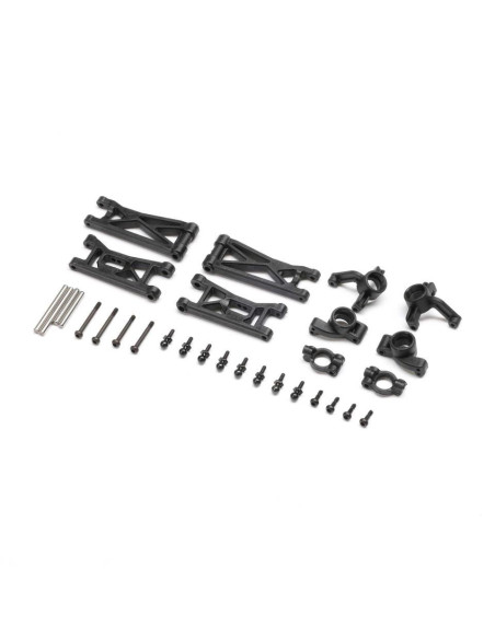 Kit brazos y manguetas  Micro-B Losi 1/24